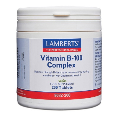 Lamberts Vitamin B100 Complex 200 tabs